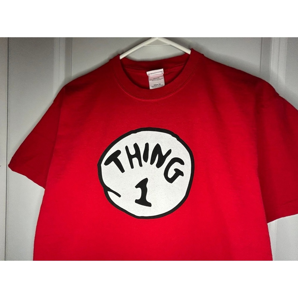 Vintage Y2k Universal Studios Dr Seuss‎ "Cat In The Hat" T-Shirt No Flaws